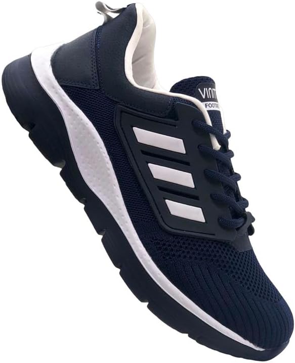 702292-7022920301-43 Vinitto Men’s Sports Sneakers with EVA Sole – Comfortable Athletic Running Shoes Size 43 - Blue4